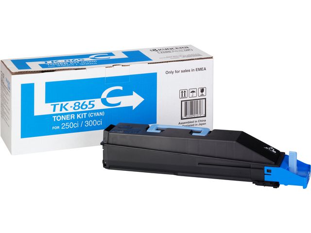 Toner Kyocera TK-865 cyaan