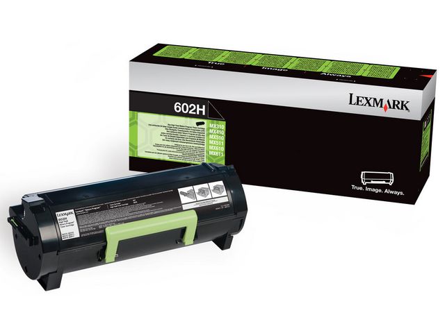 Toner Lexmark 602H 10K zwart