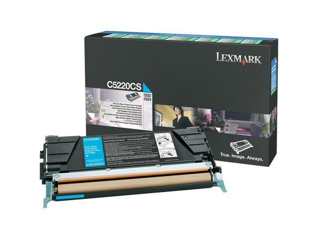 TONER LEXMARK C522N/C524 ret cyan