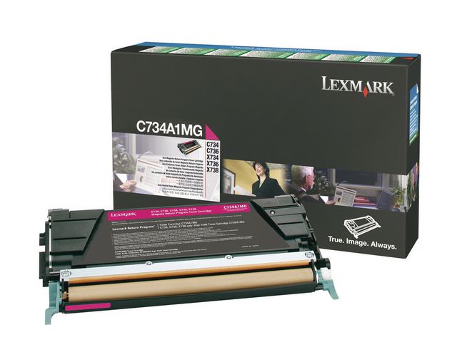 TONER LEXMARK C734/X734 MAGENTA