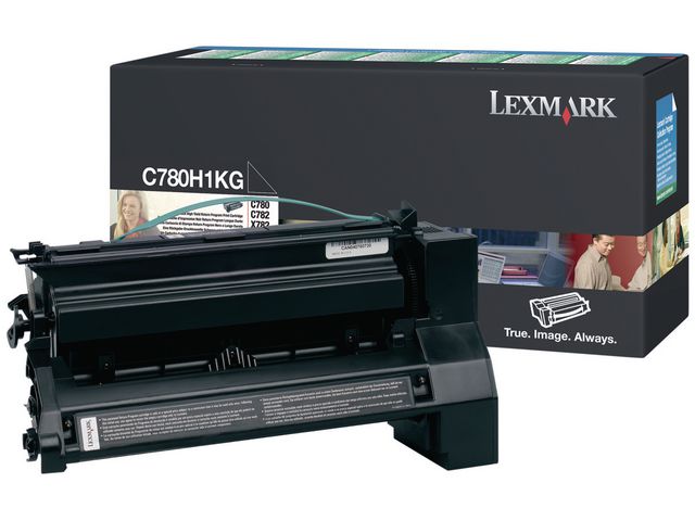 Toner Lexmark C782X1KG ret 15K zwart