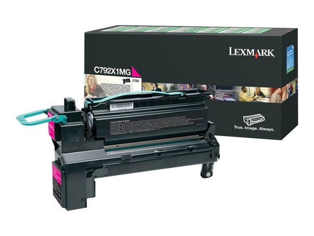 Toner Lexmark C792 ret.progr.20K magenta