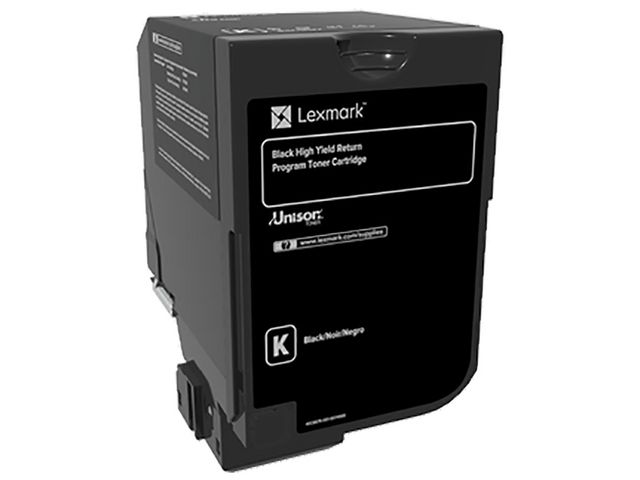 Toner Lexmark CX725 HY 25K zwart