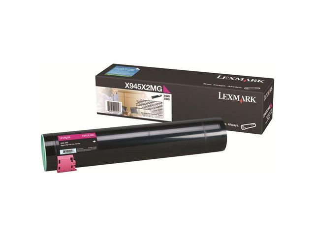 Toner Lexmark X945X2MG 22K magenta