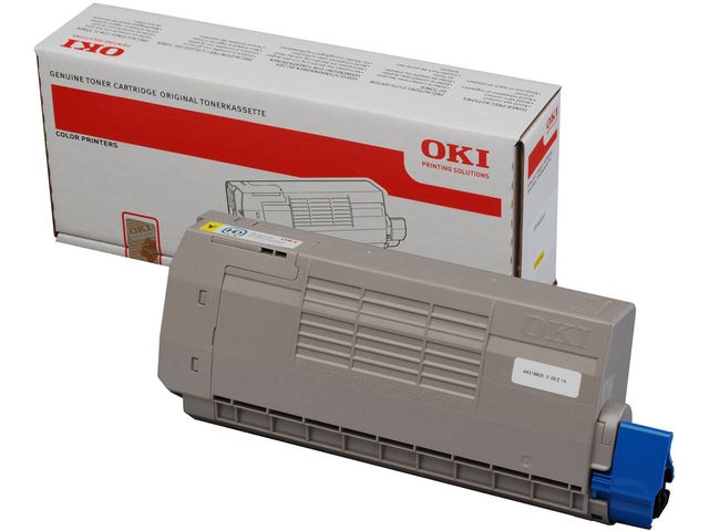 TONER OKI C710, C711 GEEL