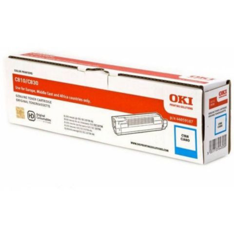 Toner Oki C810/C830 8K cyan