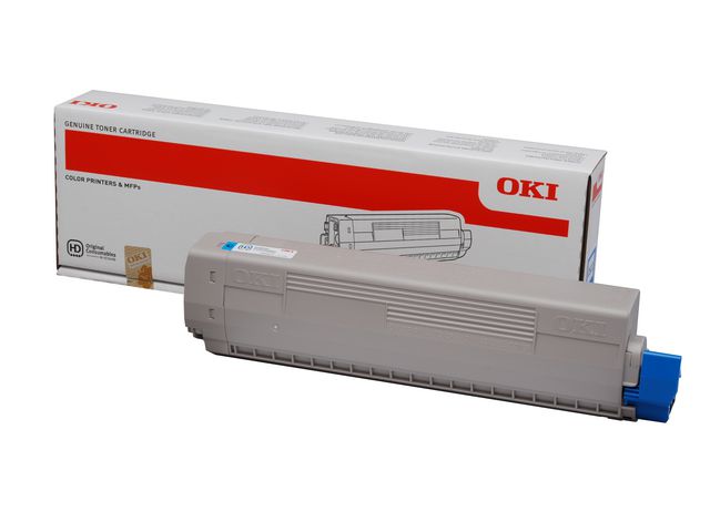 Toner Oki C822 7,3K cyan