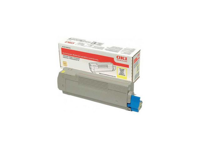 Toner Oki C823/833/843 10K geel