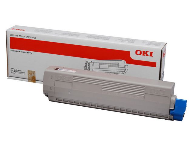 Toner Oki C823/833/843 7K zwart