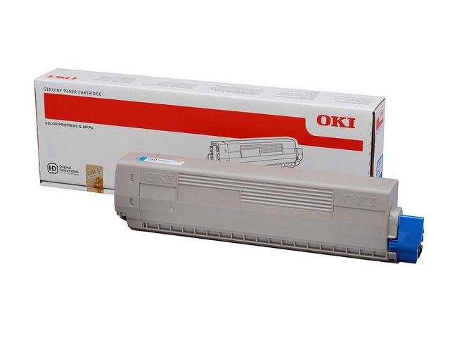 Toner Oki C831/C841 10K cyan