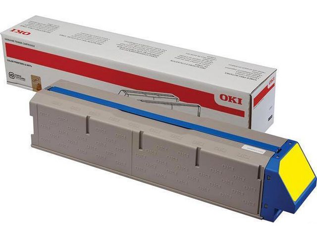 Toner Oki C931 HC 38K geel