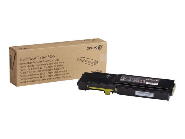 Toner Xerox WC6655 Geel High 7K