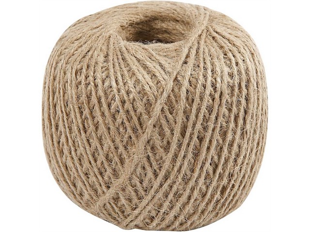 Touw 3mm natuurlijk hennep/bol100m