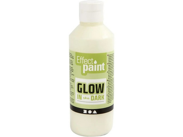 Verf lichtgevend fluoresc. geel/fl250ml