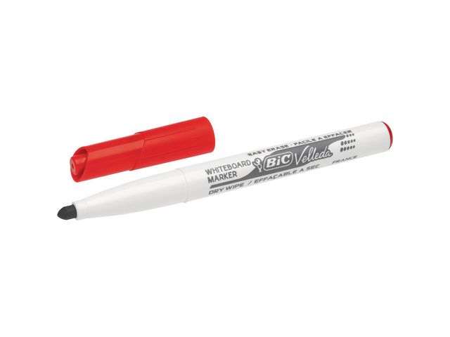 Whiteboardmarker BIC Velleda 1741 rd/d12